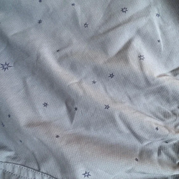 Patagonia Star Print Athletic Shorts Gray Size L - Picture 3 of 5